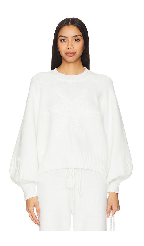 SNDYS Maja Knit Jumper in White. -  XS also in L, M