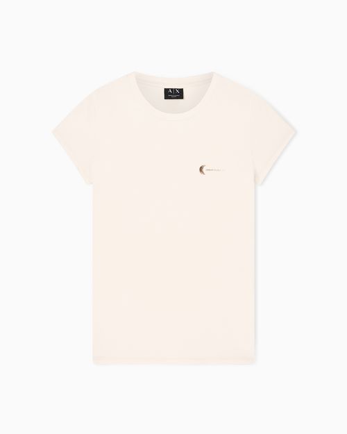 Slim fit T-shirt in stretch cotton jersey