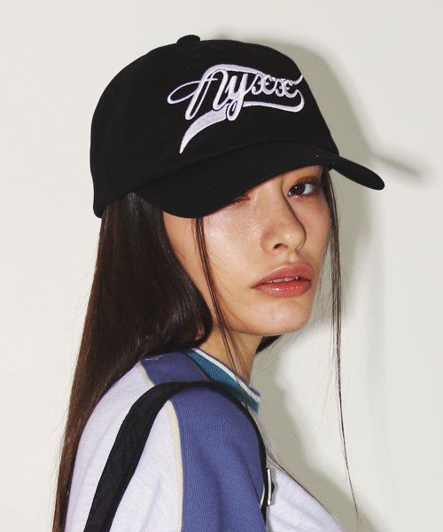 NYX BASEBALL LOGO BALLCAP BLACK