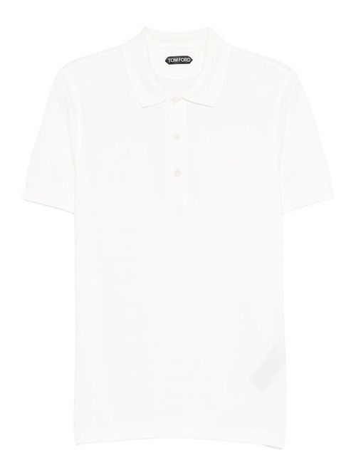 Cotton Blend Polo Shirt