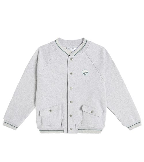Tartine et Chocolat Teddy cotton fleece cardigan