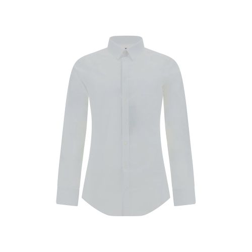 Cotton-Elastane Shirt — White