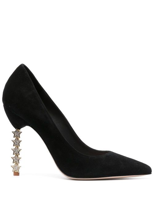 Jasmine 110mm suede pumps - Black