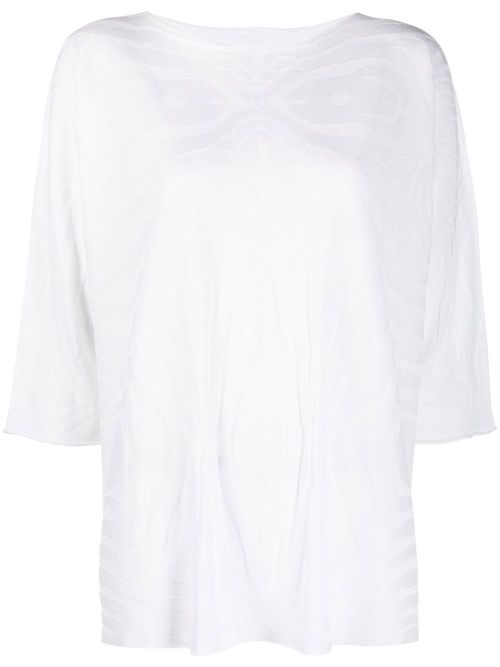 Round neck t-shirt - White