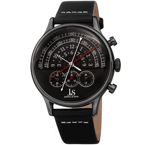 Chronograph Black Dial Mens Watch JX152BK