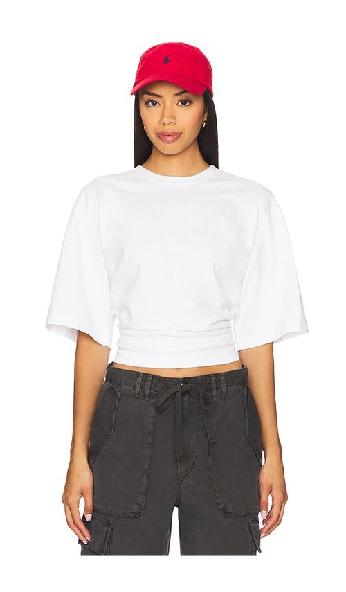 AGOLDE Shari Tee in White in Whtie.  XS also in L