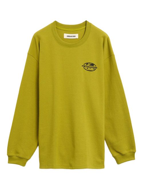 World Class waffle-knit T-shirt - Green