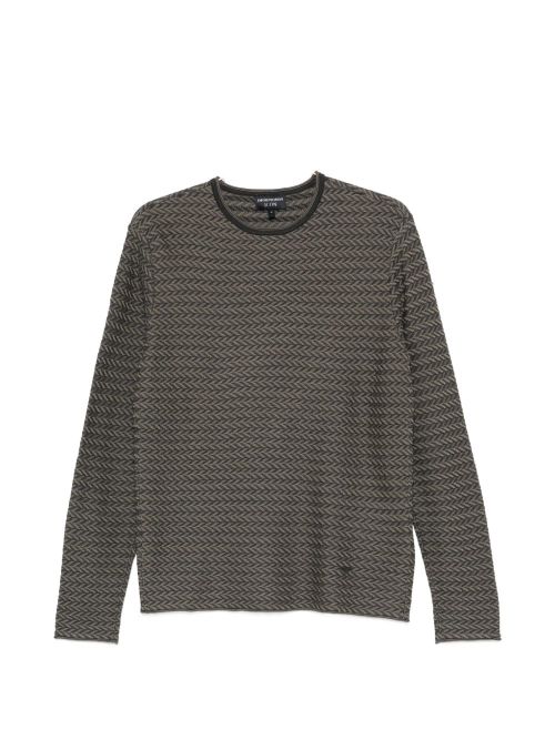 Wool crewneck sweater