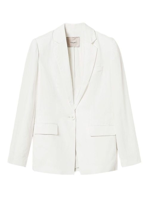 TWINSET single-breasted blazer - White
