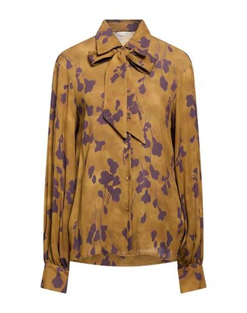 Woman Shirt Khaki Size 4 Viscose