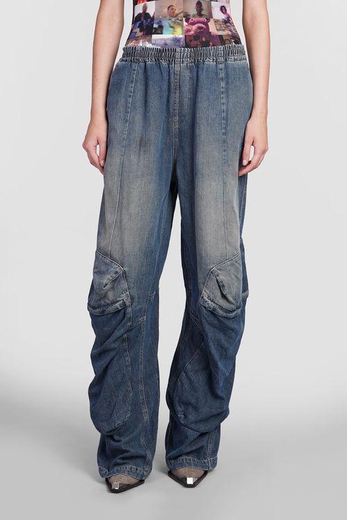 D Para Fsf Jeans In Blue Cotton