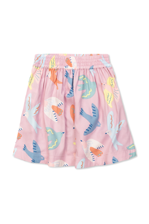 Skirt With Pockets, Unisex, Pink