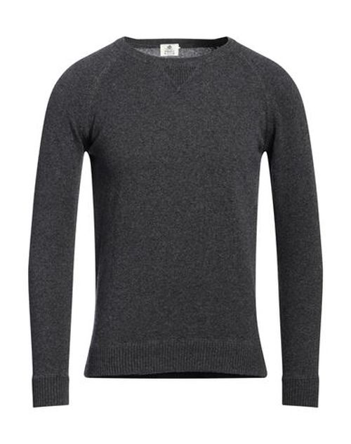 Man Sweater Charcoal Size 38 Virgin Wool, Silk, Cashmere