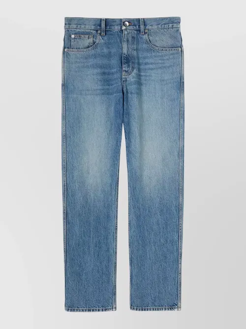 Gucci - straight leg faded effect five pocket trouser