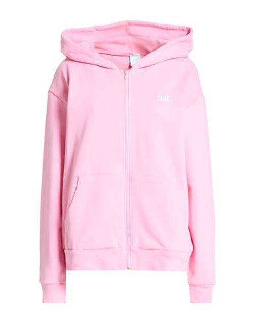 Woman Sweatshirt Pink Size S Cotton
