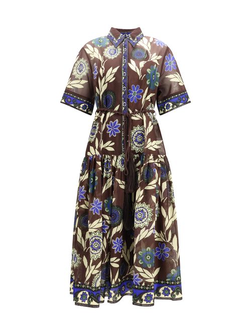 Shirtdress — Brown