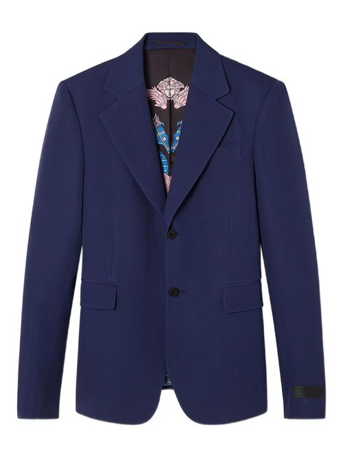 Wool blazer - Blue