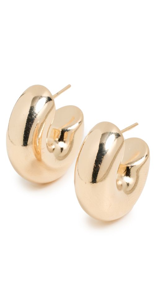 Chubby Hoops Gold One Size