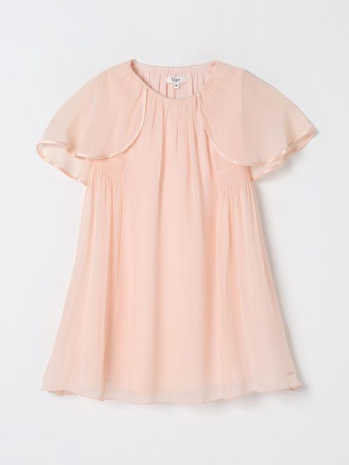 Dress CHLOÉ Kids color Pink