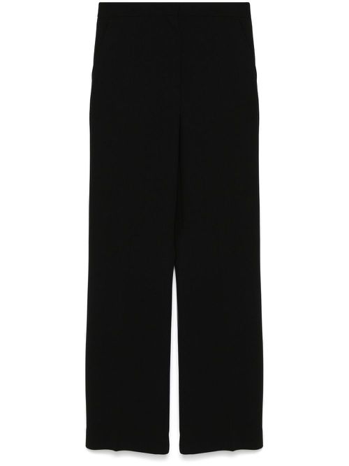 Crepe trousers - Black