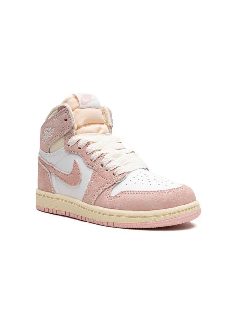 Air Jordan 1 Retro High "Washed Pink" sneakers - White