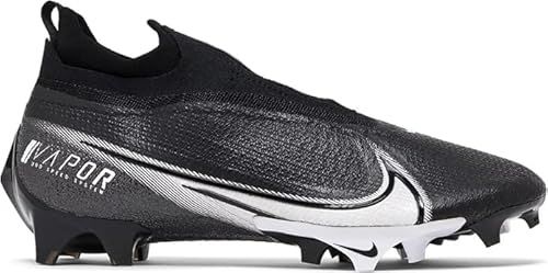 Nike Vapor Edge Elite 360 Flyknit CV6282-009 Black-White Men's Football Cleats