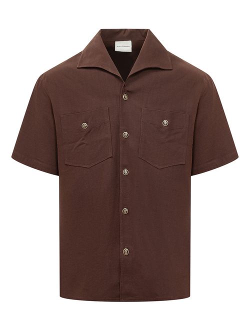 Brown Regular Solid Shirt