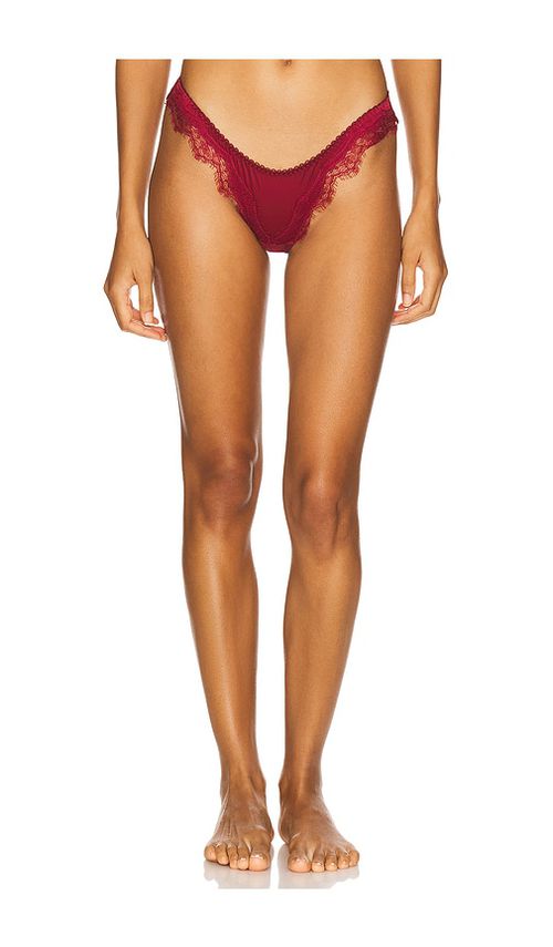 KAT THE LABEL x REVOLVE Sorrento Thong in Purple. - XL also in L, M