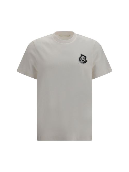 Logo-Embroidered Cotton T-Shirt — White