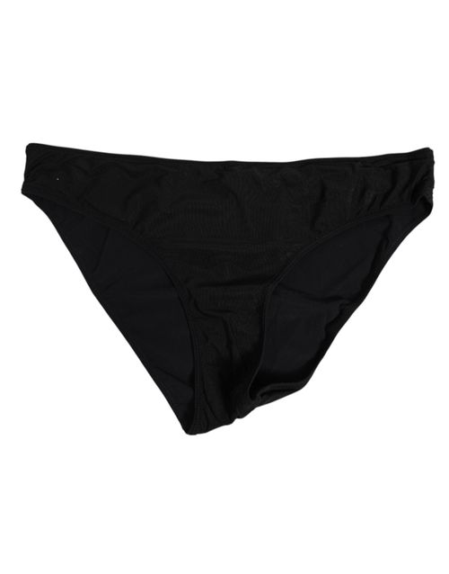Nylon Stretch Brief — Black
