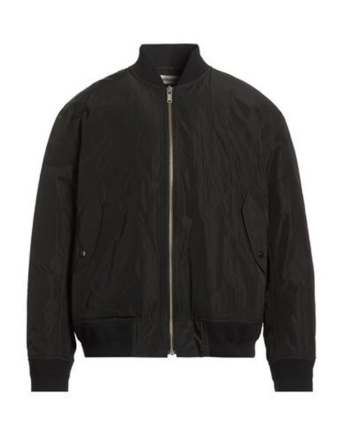 Man Jacket Black Size 2 Polyester