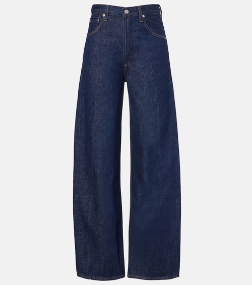 Ayla high-rise wide-leg jeans