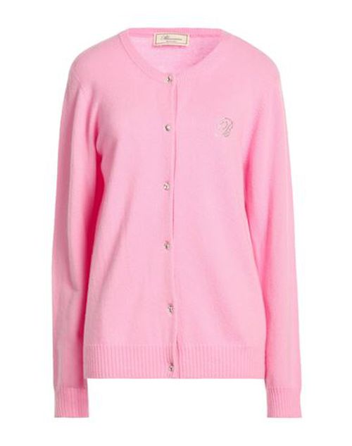 Woman Cardigan Pink Size 10 Cashmere, Glass