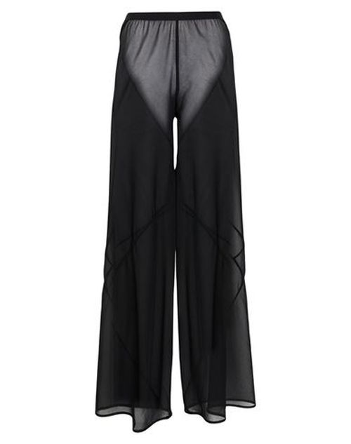 Woman Pants Black Size 2 Polyester