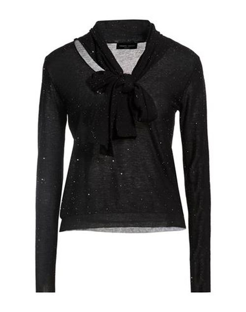 Woman Sweater Black Size XS Merino Wool
