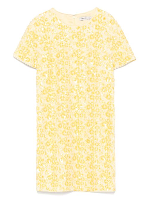 Simkhai clove-embellished mini dress - Yellow