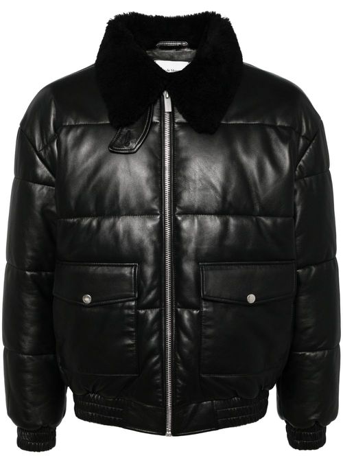 Le Blouson leather jacket - Black