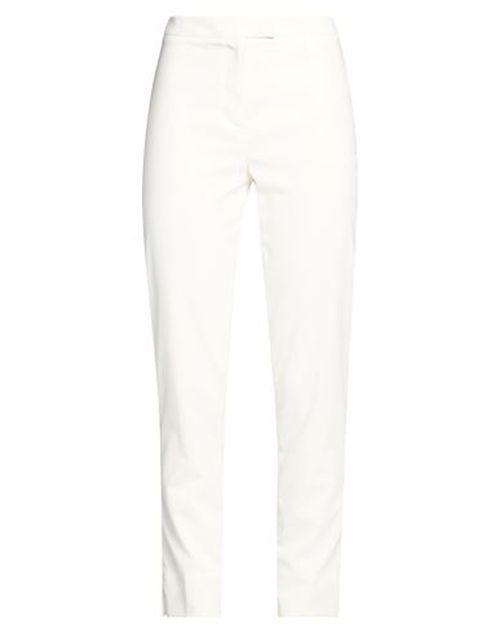 Woman Pants Ivory Size 2 Wool, Polyester, Elastane