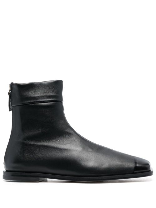 Edna leather ankle boots
