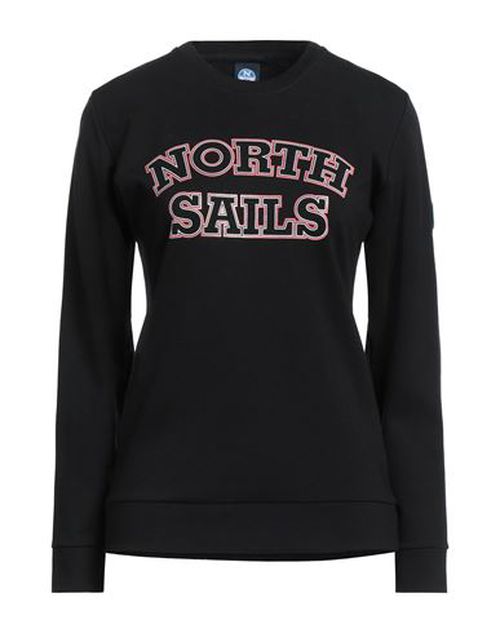 Woman Sweatshirt Black Size L Viscose, Nylon, Elastane