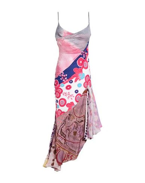 Hudson River School Woman Maxi dress Purple Size S Silk, Polyester