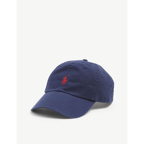 Mens Newport Navy Logo-embroidered Cotton cap 1SIZE