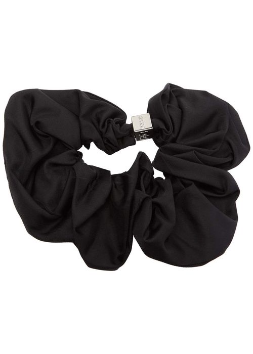Ganni Duchesse Metal-embellished Nylon-blend Scrunchie