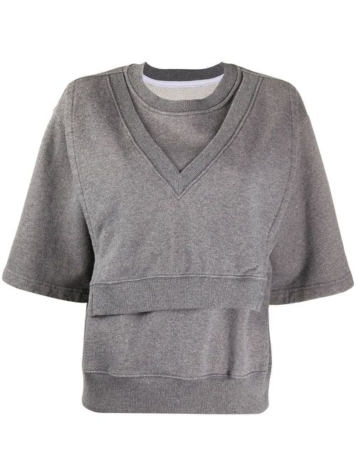 Layered top - Grey