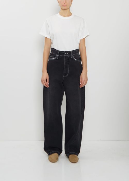 Camiel Fortgens Women Wobbly Cotton Jeans Black