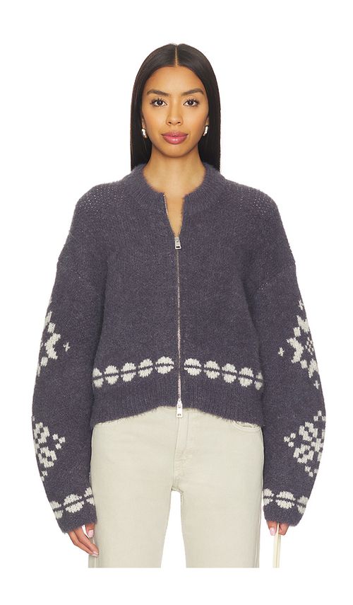 LSPACE Cosmos Sweater in Snowy Mile Fair Isle. L also in S