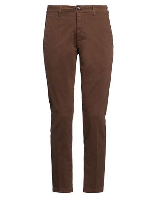 Man Pants Brown Size 31 Cotton, Elastane