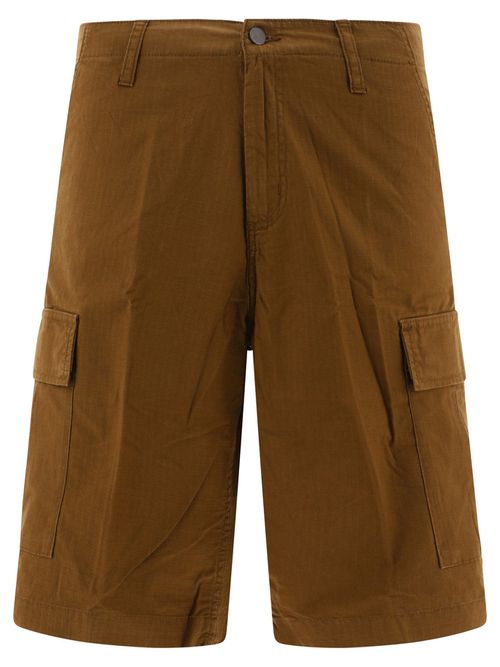 -Regular Cargo Short Marrone-Uomo