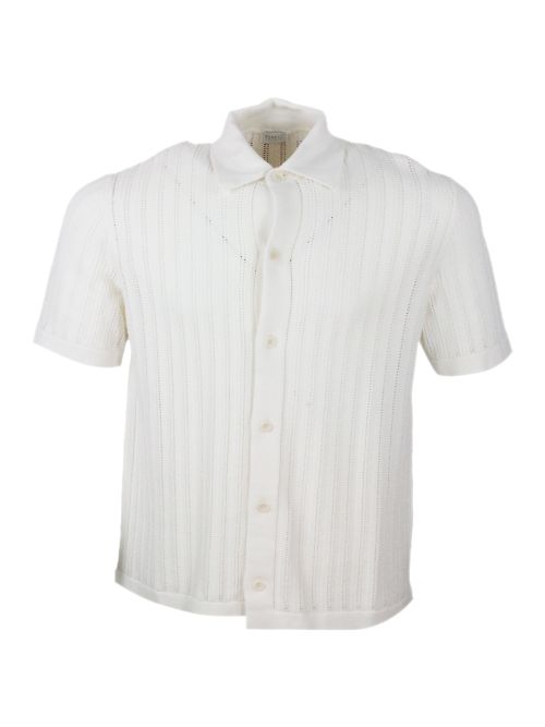 04651-A TRIP IN A BAG Sweaters White 100co - Men