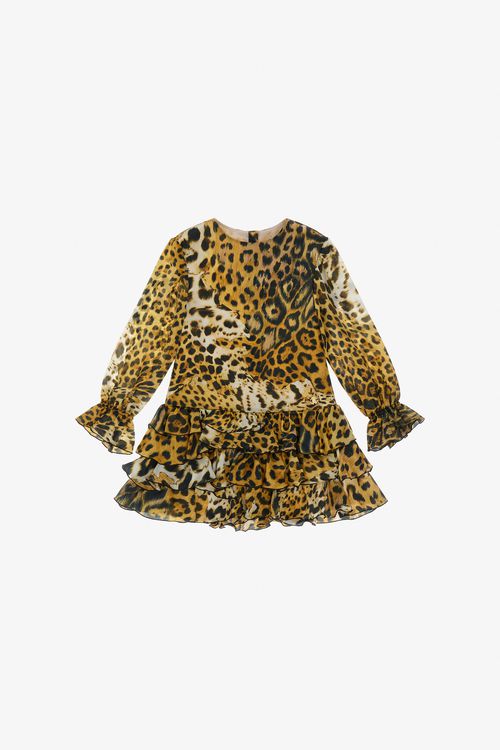 Leopard-print Dress